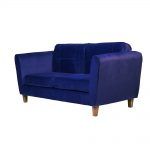 Living Rodas Sofa 3 Cuerpos Sillones Azul 4