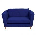 Sofa Miconos 2 Cuerpos Azul 2